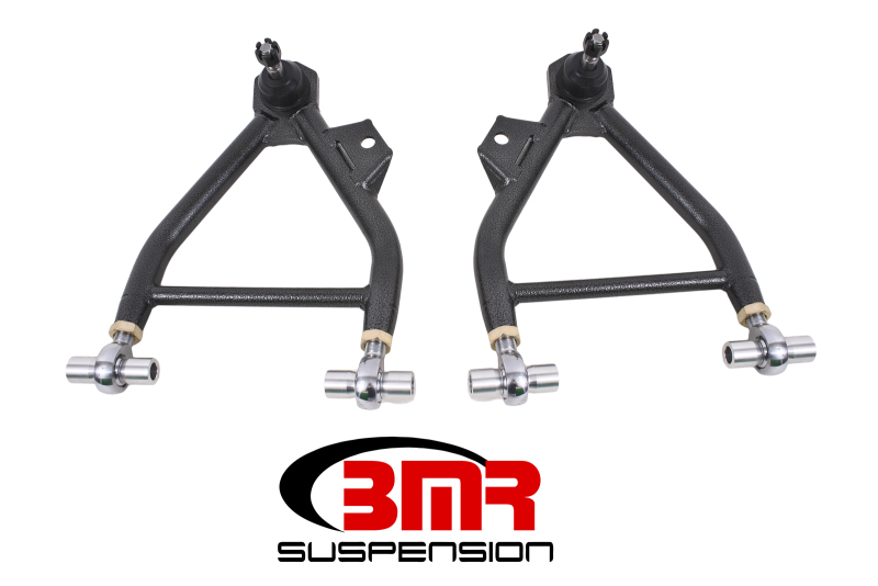 Ford Mustang Control Arms - Front - BMR Suspension - Lower A-Arm (Coilover Only) w/ Adjustable Rod End and STD. Ball Joint - Black Hammertone - `94-`04 Ford Mustang Control Arms - Front - BMR Suspension - Lower A-Arm (Coilover Only) w/ Adjustable Rod End and STD. Ball Joint - Black Hammertone - `94-`04
